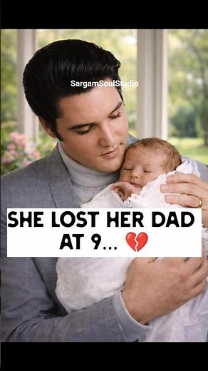 Elvis and his daughter Lisa Marie Presley ❤️❤️ #classiclovesongs #elvispresley #sargamsoulstudio