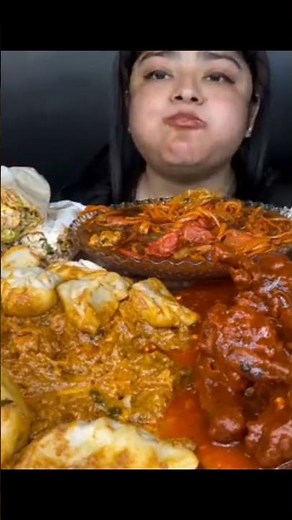 Maddy Eating spicy Biryani chicken recipe mukbang big bite's