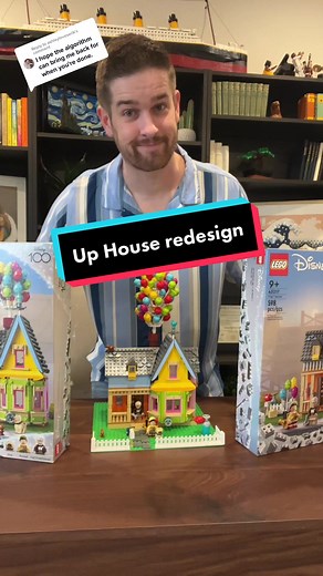 Custom Rebuilt Lego Up House Showcase