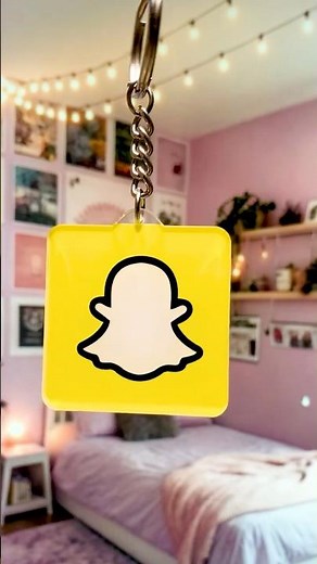 Snapchat Keychain by LINQS | NFC + QR | Instant Add on Snapchat
