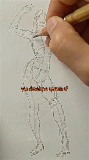 Best way to learn figure drawing #artfundamentals #artschool #figuredrawing #howtodraw
