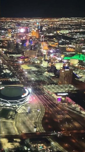 Aerial view of Las Vegas (Night)