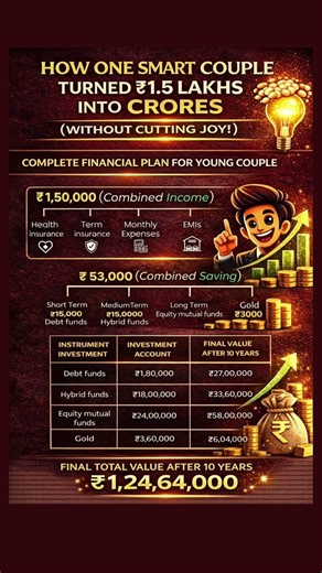 They Turned ₹53K/month into ₹1.24 CRORE 😳 (No Sacrifice Needed!) #youtubeshorts #shorts