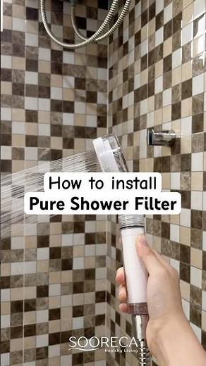 How to install a Pure Shower Filter