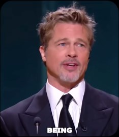 Brad Pitt’s best speech in Hollywood—unforgettable and inspiring.