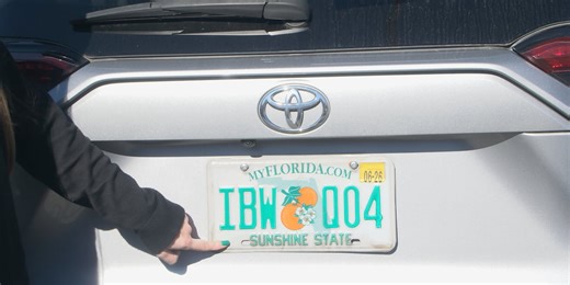 ‘Remove the decorative covering’: New Florida license plate law comes with increased penalties