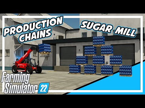 FS22 How To Use Production Chains - Sugar Mill | Farming Simulator 22