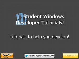 Windows Phone 8 Development - Tutorial 1 - New Application