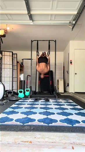 Rings Tuck Front Lever Rows → Inversion Scap Shrugs → Inverted Holds 5‑Rep Combo #fitover40