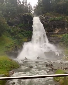 Norheimsund Waterfall In Norway | Playa