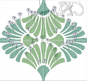 Art Deco Machine Embroidery Design #103, Machine Embroidery Files, Embroidery Art Nouveau Decor, Art Nouveau Fabric - Etsy Canada