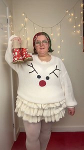 22K views · 91 reactions | plus size Christmas outfit idea 歷 #plussize #plussizestyle #plussizefashion #outfitinspiration #outfitoftheday #Christmas #christmas2024 #FestiveSeason #FestiveFashion #bodypositivity | Abi Drinkell | Facebook