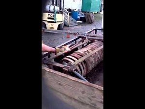 Dismantle of cultipacker vintage