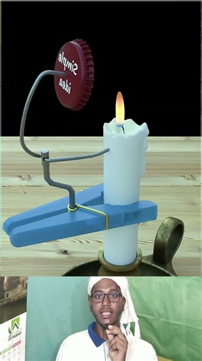 Auto Stop Candle Trick | বিশেষ পদ্ধতিতে মোমবাতি জ্বলে নিজে থেকেই বন্ধ হচ্ছে 🔥 #shorts #candle #trick