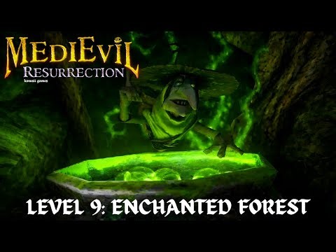 MediEvil Resurrection [PSP] Level 9: ENCHANTED FOREST 100% Gameplay Walkthrough🔴