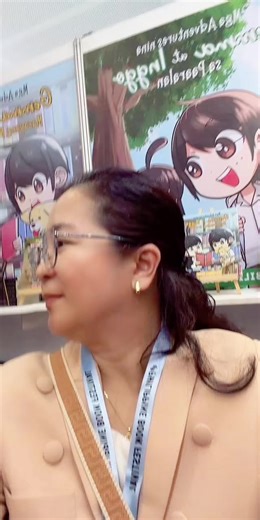 Our amazingly readable book keychain! #livehighlights #tiktoklive #pbf2026 #collectibles #PhilippineBookFestival