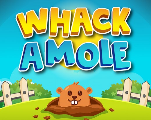 Whack A Mole Typing Game by QuickTypingTest