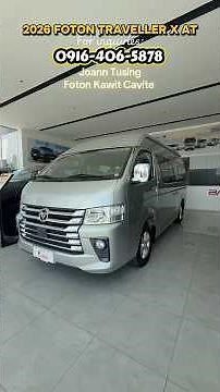 2026 Foton Traveller X AT - Foton Vans