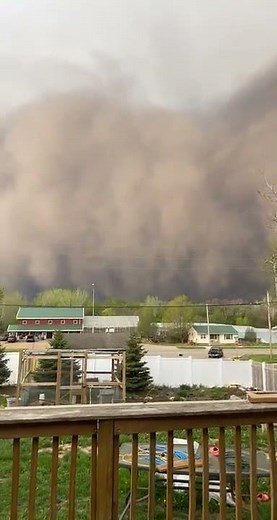 huge dust storm in South Dakota - 1319743