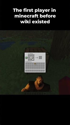 How to craft a picaxe bro💀😭