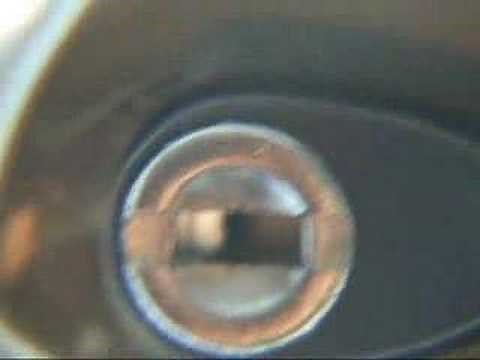 Lock picking British UPVC window lock.