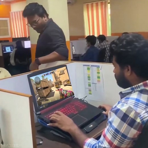 1.5M views · 3.5K reactions | Have you ever played CS2 during work/school? -- Follow us for more! Use code "social" on tradeit.gg for a 35% top-up Bonus. -- #csgo #counterstrike #csgomemes #csgomeme #csgovideo #csgoknife #csgoplayer #csgoskin #csgofunny #csgofun #csgofunnyclips #karambit #csgoclip #cs #counterstrikeglobaloffensive #csgovideos #steam #valve #csgoskins #esports #csgogiveaway #navi #gaben #globaloffensive #cs2 #counterstrike2 | Tradeit | Facebook