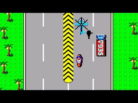 Action Fighter Gameplay Sega Master System