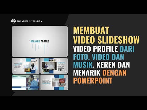 Cara Membuat Video Slideshow Powerpoint (Video Profile) Dari Foto Dengan Dengan Musik