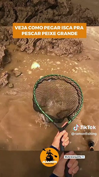 Se caso você esquecer de levar isca pra pescaria, lembre-se desse vídeo! #pescaria #ramonfishing #peixe #fish #caiaqueiro