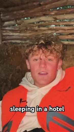 Building the giga hut #ryantrahan #funny #wilderness #clips