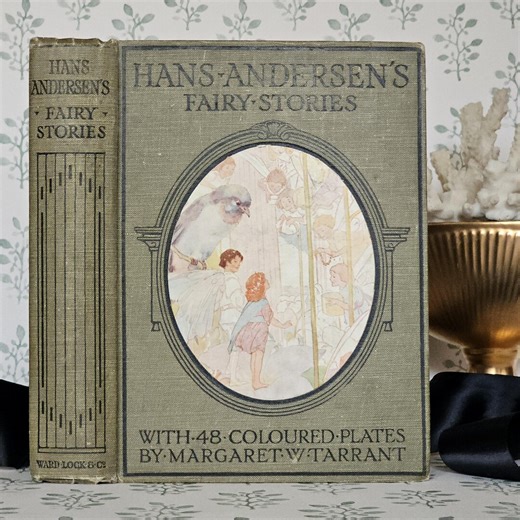 1950 Hans Andersen's Fairy Stories - Vintage - Tarrant Illustrations - Etsy