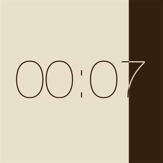 30 Second Visual Timer | Coffee Espresso #timer #countdown #countdowntimer #30secondtimer #30sec