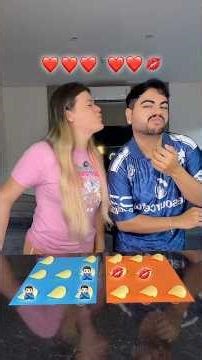 Kiss Pringles Challenge