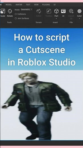 How to script a cutscene in Roblox Studio #roblox #tutorial #robloxstudio #robloxstudiotutorial