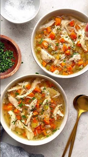 Classic Chicken Soup (Slow Cooker & Instant Pot)