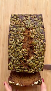 If you're looking to replicate the taste of the popular Starbucks Pumpkin bread at home, this copycat recipe is for you with a super moist texture and perfect pumpkin taste! You can see that I rushed the recipe and didn’t properly mix the butter with sugar first but that’s how easy and fail-proof the recipe is! Recipe linked in bio!https://feelgoodfoodie.net/recipe/pumpkin-bread/ | Feel Good Foodie