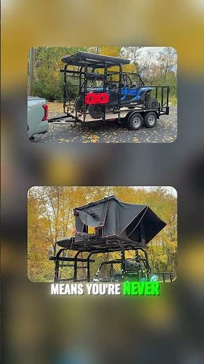 The Smartest Way to Pack a Trailer #efficient #organization #outdoors