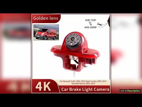 AHD 1080P Car Brake Light Rear View Reverse Camera ForRenaultTrafic 20012014 Opel Combo 20012011