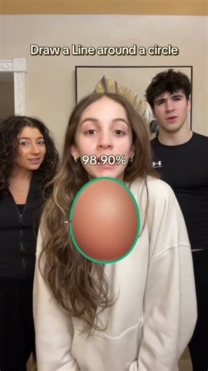 Draw A Line Around The Circle Challenge! 😳
