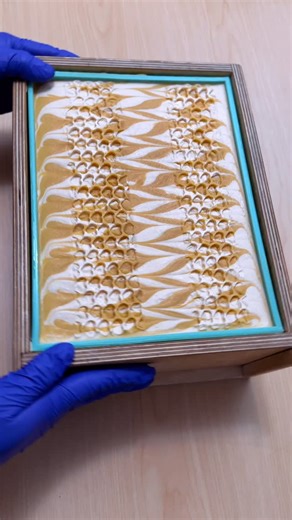 Fresh out of the mold! 🍯 Our Oatmeal & Honey Goat Milk Soap looks and smells like comfort in a bar—soft, creamy, and so gentle on the skin. 🧼🛀💦 #carrcrafts #soapmaking #handmade #natural | CarrCrafts