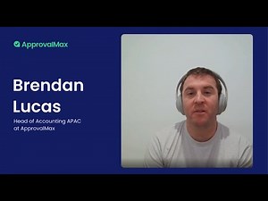 See how ApprovalMax helps Brendan Lucas better manage cash flow and accounts payable ⚡