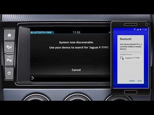 2018 Jaguar F-TYPE - Bluetooth Phone Pairing Instructions for InControl Touch Pro