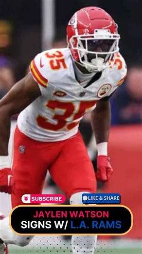 Jaylen Watson LOCKED IN with the Rams 👀 #nfl #rams #cbias #football