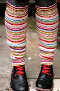 Free Knitting Patterns - Leg Warmers