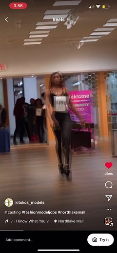 This was my very first model casting call with @Kitokos Models back in March,2023… Fashion modeling has always been a career I would love t#toxplore and experience. Each casting call and photo shoot are steps to evolving and elevating my craft 💪🏾🗣️‼️ #kitokos #kitokosstyles #modeling #models #cltnc #northlakemall