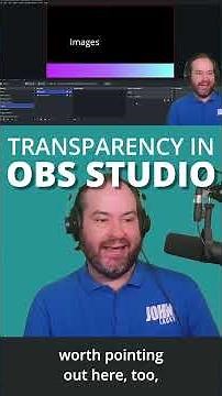 Add Images in OBS Studio | Transparency and layers in OBS