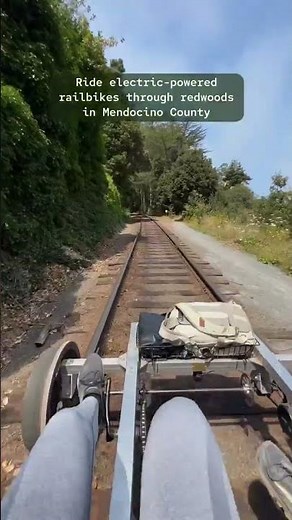 Pudding Creek Railbikes at Fort Bragg, California