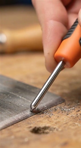 Micro Burnisher Creates Real Scraper Edge in Single Stroke