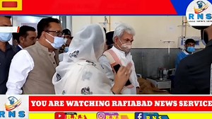 1.7K views · 63 reactions | *LG Manoj Sinha Visits Sopore.Reviews...