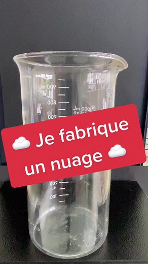 Fabrication d’un nuage : Expérience scientifique fun en 6ème
